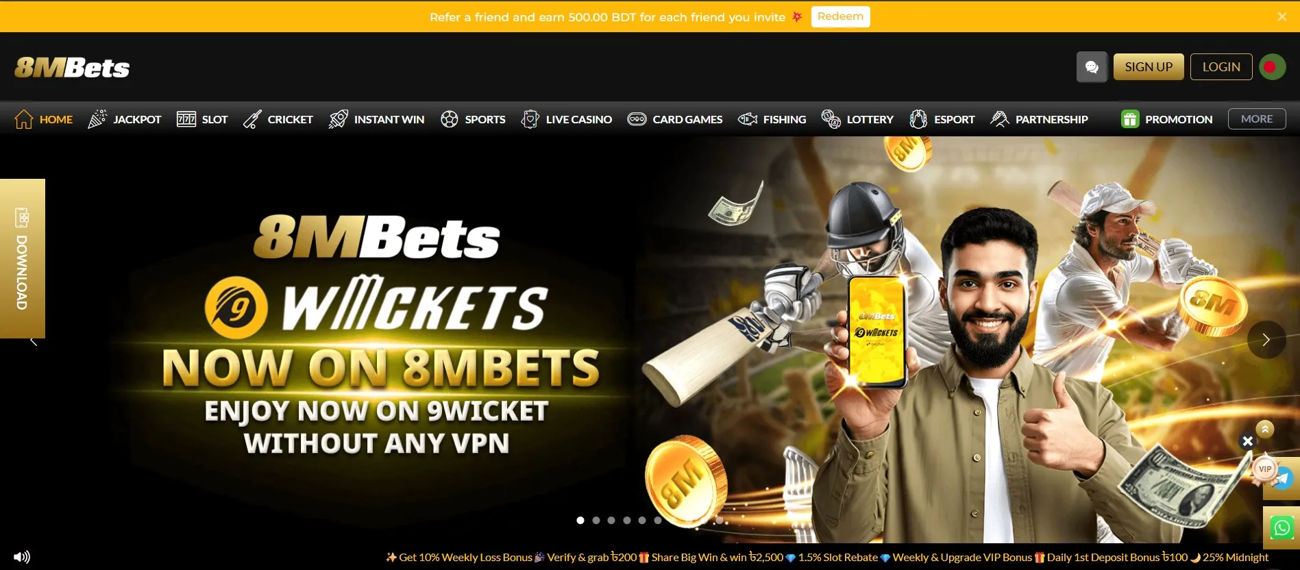 8MBets Online Casino Nepal